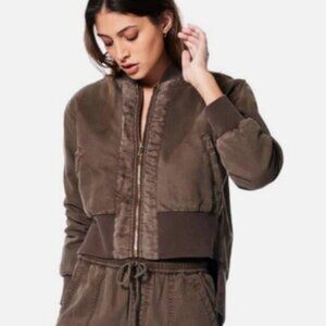 Young Fabulous Broke Colton Reversible Jacket in Fir Green Pigment